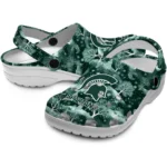 custom michigan state spartans snowy hills clogs best selling