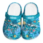 custom middle tennessee blue raiders tropical fish ocean clogs best selling