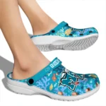 custom middle tennessee blue raiders tropical fish ocean clogs best selling
