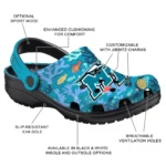 custom middle tennessee blue raiders tropical fish ocean clogs best selling