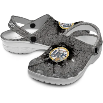 custom miller lite shattered pattern gray black clogs high quality hey clogs