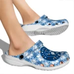 custom milwaukee brewers snowflake mosaic clogs best selling