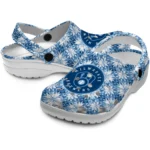 custom milwaukee brewers snowflake mosaic clogs best selling