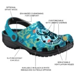 custom milwaukee bucks tropical fish ocean clogs best selling