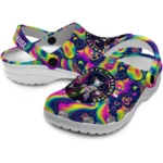 custom minnesota timberwolves swirling mushrooms clogs best selling