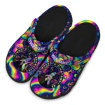 custom minnesota timberwolves swirling mushrooms clogs best selling