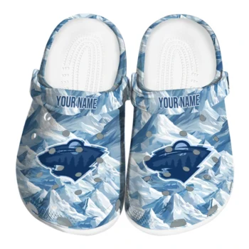 custom minnesota wild mountain artwork clogs best selling