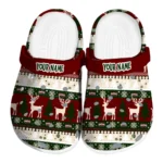 custom mississippi state bulldogs christmas motif clogs best selling