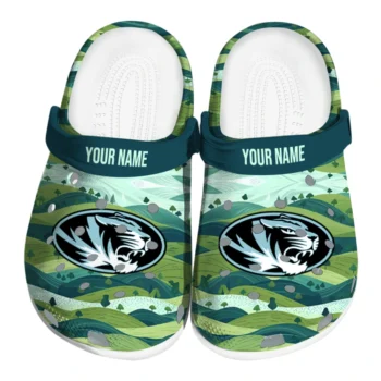 custom missouri tigers hills illustration clogs best selling