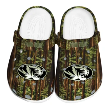 custom missouri tigers woods forest designs clogs best selling