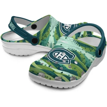 custom montreal canadiens hills illustration clogs high quality