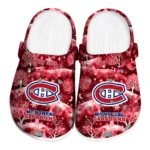 custom montreal canadiens snowy hills clogs best selling