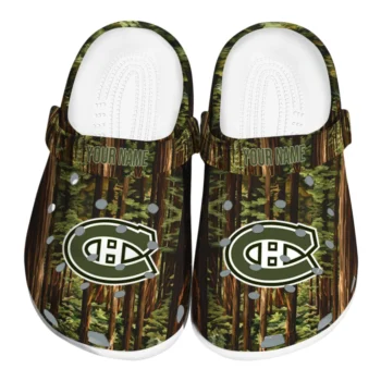 custom montreal canadiens woods forest designs clogs best selling