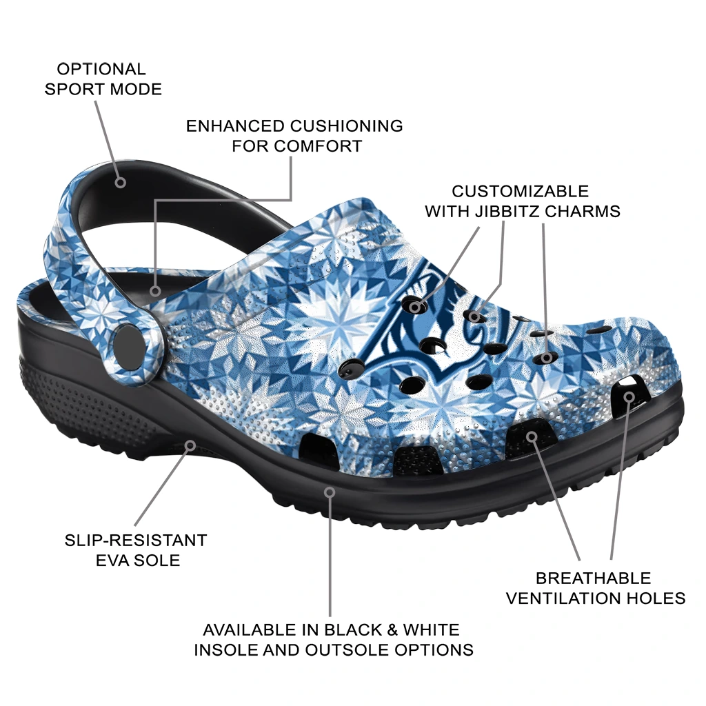 custom nashville predators snowflake mosaic clogs new arrival custom nashville predators snowflake mosaic clogs new arrival