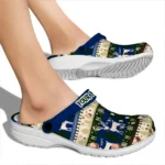 custom navy midshipmen christmas motif clogs best selling