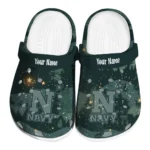 custom navy midshipmen deer nightscape clogs best selling