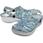 custom navy midshipmen sea swirls clogs best selling