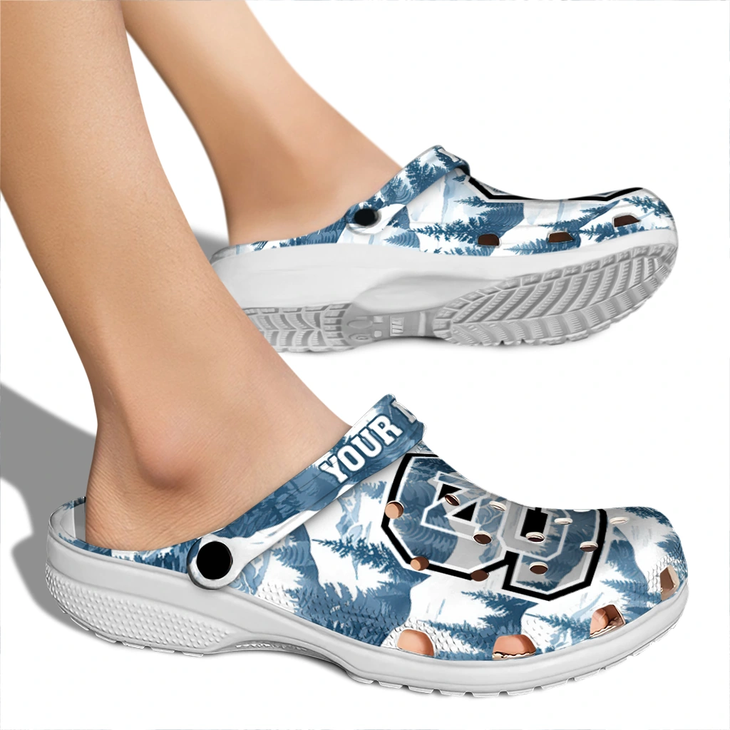 custom nc state wolfpack snowy mountains clogs fashion forward custom nc state wolfpack snowy mountains clogs fashion forward