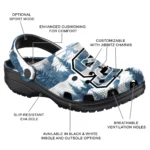 custom nc state wolfpack snowy mountains clogs best selling