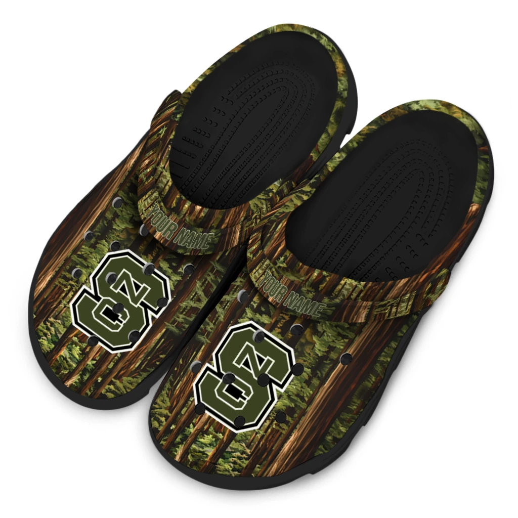 custom nc state wolfpack woods forest designs clogs latest model custom nc state wolfpack woods forest designs clogs latest model