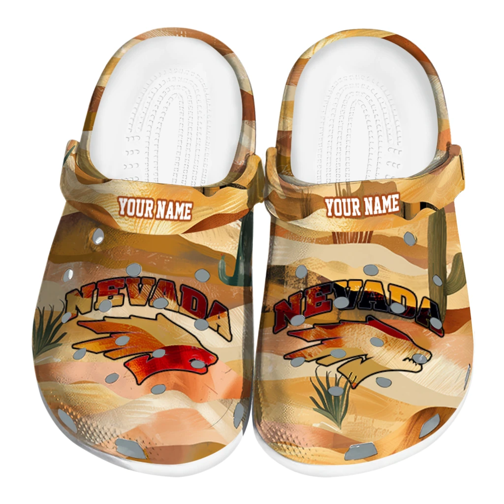 custom nevada wolf pack desert layers clogs best selling custom nevada wolf pack desert layers clogs best selling