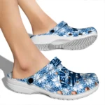 custom nevada wolf pack snowflake mosaic clogs best selling