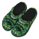 custom nevada wolf pack tropical leaves clogs best selling