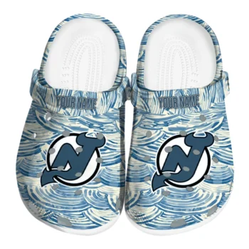custom new jersey devils sea swirls clogs best selling