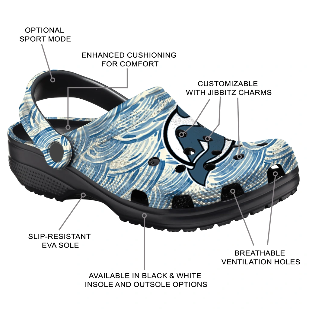 custom new jersey devils sea swirls clogs new arrival custom new jersey devils sea swirls clogs new arrival