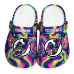 custom new jersey devils swirling mushrooms clogs best selling