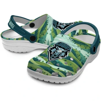 custom new mexico lobos hills illustration clogs high quality