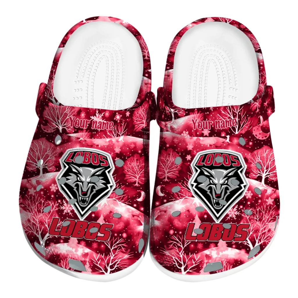 custom new mexico lobos snowy hills clogs best selling custom new mexico lobos snowy hills clogs best selling
