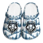 custom new mexico lobos snowy mountains clogs best selling