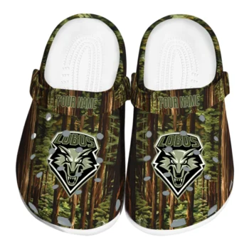 custom new mexico lobos woods forest designs clogs best selling