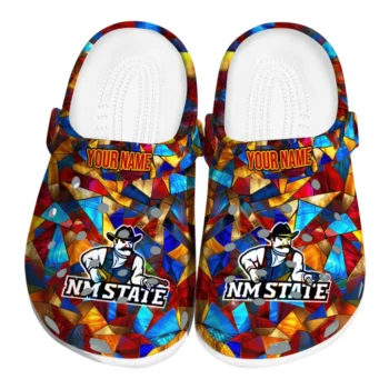 custom new mexico state aggies prism pieces clogs best selling