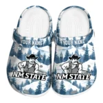 custom new mexico state aggies snowy mountains clogs best selling
