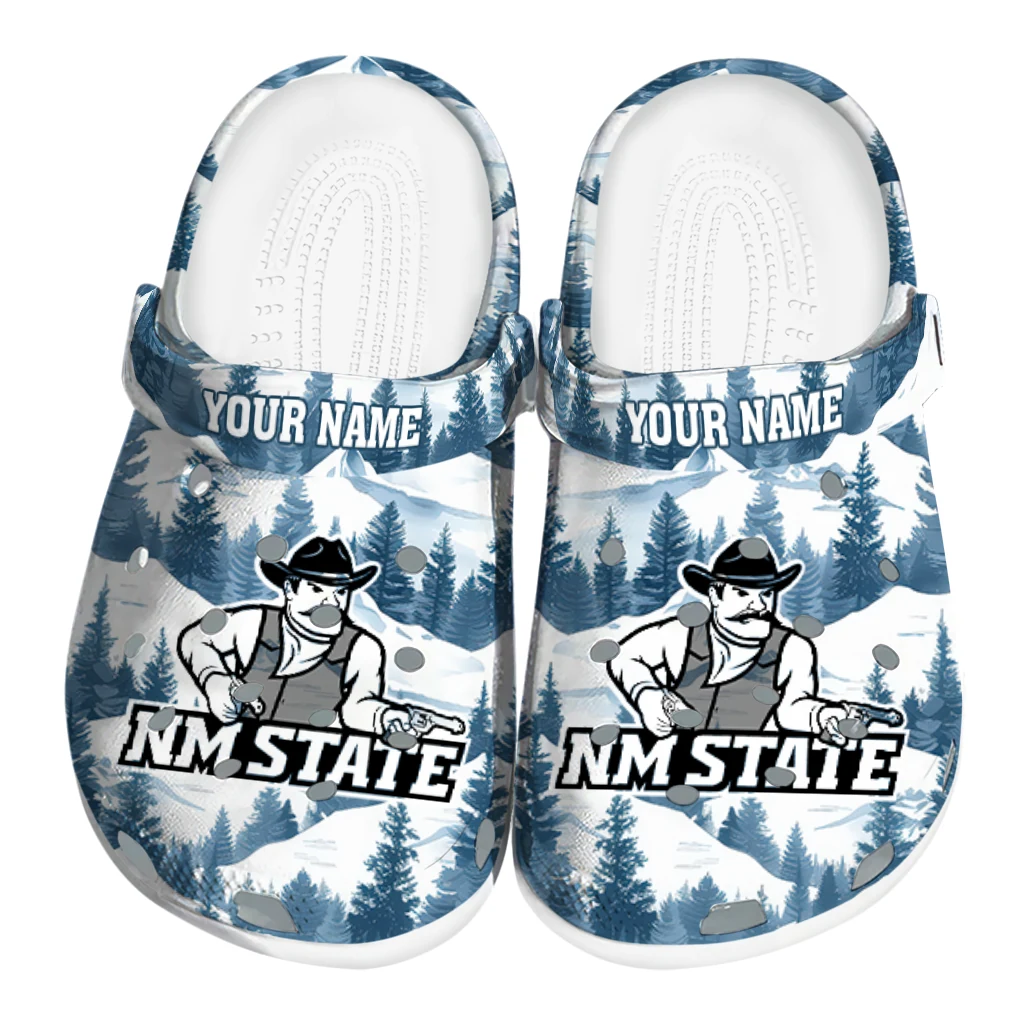 custom new mexico state aggies snowy mountains clogs best selling custom new mexico state aggies snowy mountains clogs best selling