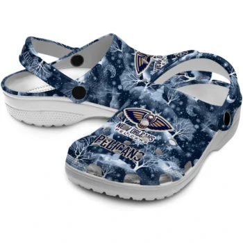 custom new orleans pelicans snowy hills clogs high quality