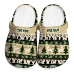 custom new orleans saints christmas motif clogs best selling