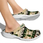 custom new orleans saints christmas motif clogs best selling