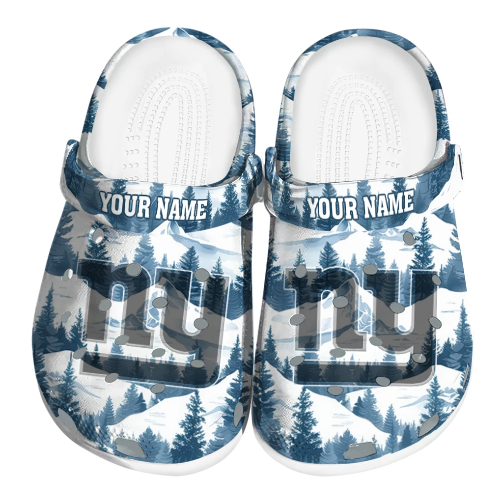 custom new york giants snowy mountains clogs best selling custom new york giants snowy mountains clogs best selling