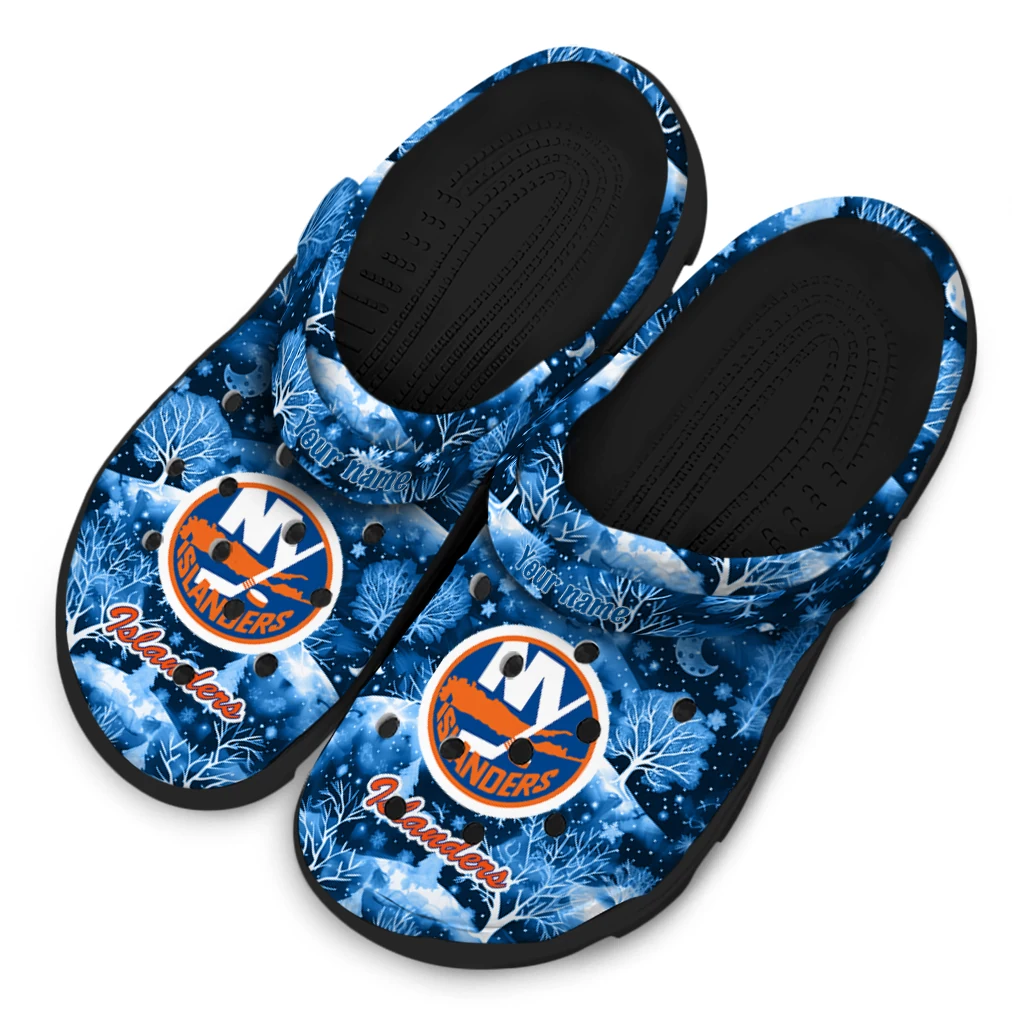 custom new york islanders snowy hills clogs latest model custom new york islanders snowy hills clogs latest model