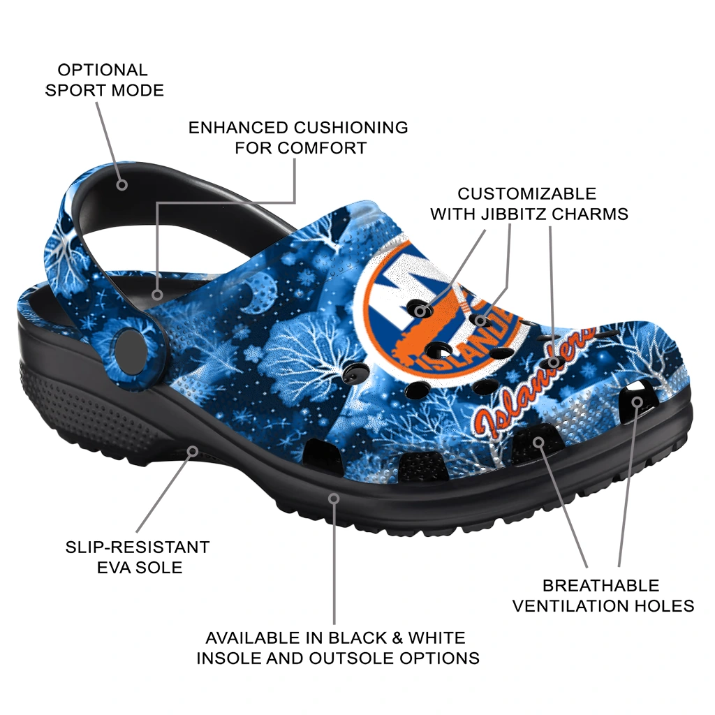 custom new york islanders snowy hills clogs new arrival custom new york islanders snowy hills clogs new arrival