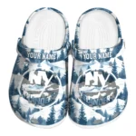 custom new york islanders snowy mountains clogs best selling