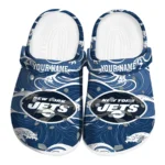 custom new york jets wave flow clogs best selling
