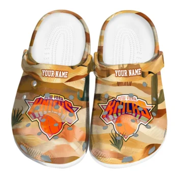 custom new york knicks desert layers clogs best selling