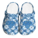 custom new york knicks snowflake mosaic clogs best selling