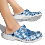 custom new york knicks snowflake mosaic clogs best selling