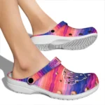 custom new york knicks wavy stripes clogs best selling