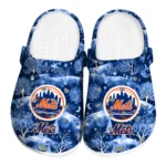 custom new york mets snowy hills clogs best selling
